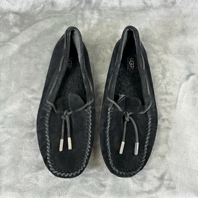 Zapatillas negras UGG mocasín para mujer 9 Foto 1 de 4