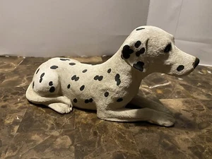 Vintage SANDICAST 1986 Dalmation Dog Black/White FIGURINES 10” X 5” Adorable - Picture 1 of 12