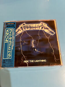 Metallica - Ride The Lightning (JAPAN EDITION CD w/OBI) CBS / Sony 25DP 5340