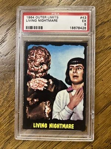1964 Outer Limits #43 Living Nightmare PSA 5 EX - Picture 1 of 2