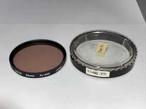 Hoya 55 mm FL-Day  Screw-In Filter with Case and Box Made in Japan (S-108) - Picture 1 of 1