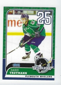 2010-11 Plymouth Whalers (OHL) Dario Trutmann (ZSC Lions)