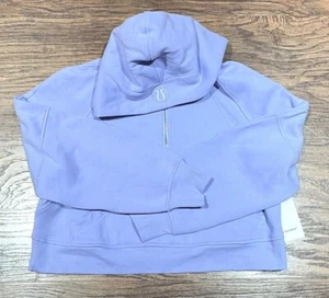 NEW Lululemon Scuba Oversized Half-Zip Hoodie Lilac Smoke (2023 Release) M/L - Picture 1 of 8