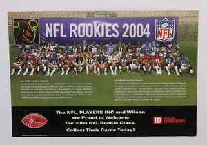 2004 NFL Rookies Poster Roethlisberger, Eli Manning, P. Rivers+ BUY-1 GET-1 FREE - Picture 1 of 1