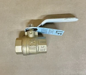 Apollo Inline Ball Valve Lever Handle Lead-Free Brass 600PSI 3/4" 94ALF-104-01A - Picture 1 of 4