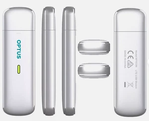 OPTUS 4G LTE USB Modem◉Mobile Broadband◉MF833N◉FREE 4GB Internet Data◉Dongle◉Oz◉ - Picture 1 of 5