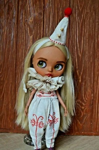 Handgefertigter Overall für Blythe, Outfit für Blythe Puppe, Kleidung für Pullip Clown - Bild 1 von 7