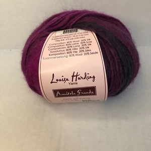Louisa Harding Amitola Grande Aran Weight Yarn Color 524 80% Wool 20% Silk - Picture 1 of 3