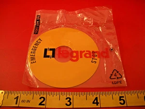 Legrand 0092 001 00 Interruptor de parada de emergencia Placa Bandera 0092-001-00 Nuevo Nnb - Imagen 1 de 2