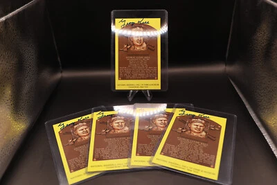 George Kell Signed Plaque Postcard, HOF - Image 1 of 4