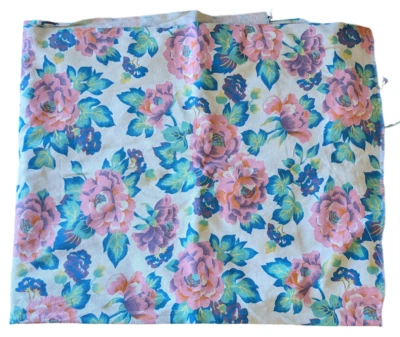 Mono de mezclilla boho de tela de algodón floral textil Kenmill de colección 44" x 2,75 yardas Foto 1 de 3