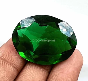 New Product 77 Ct EGL Olive Green Moldavite Real Oval Cut Loose Gemstone 4AUB - Picture 1 of 6