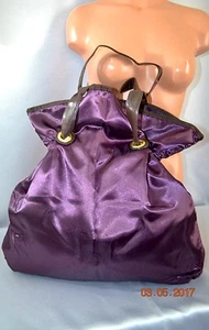 Victorias Secret Supermodel Runway Tote Bag HUGE Satin Carrie On Weekender NWT - Picture 1 of 3