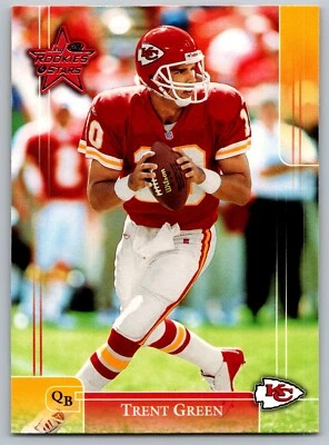 2002 Leaf Rookies & Stars 48 Trent Green    Kansas City Chiefs Football Card - Image 1 of 2