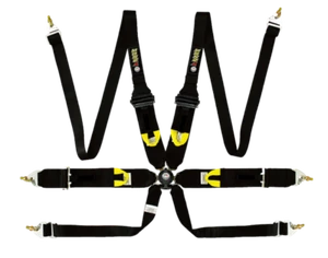 Monza Racing Harness 6 Point 2in 3in Straps Rotary Buckle Fia Cams Approval - Picture 1 of 9