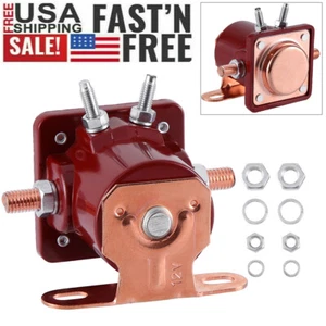 Relais solénoïde robuste 12 V rouge convient pour Ford Starter Car Truck SW3 SNL135 - Photo 1 sur 12