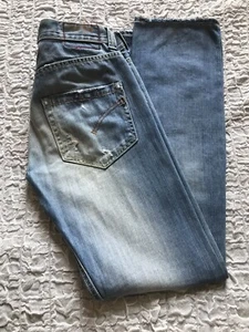 Jeans DonDup Mod.Jalisco Effetto Destroyed Sigaretta W33 Edizione Limitatissima - Foto 1 di 12