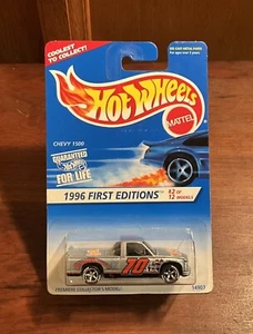 Hot Wheels *Chevy 1500/First Edition* w/Custom Real Riders (Wheel Swap) - Picture 1 of 7