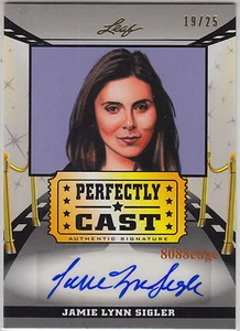 2014 POP CENTURY PERFECTLY CAST AUTO: JAMIE LYNN SIGLER #19/25 AUTOGRAPH"MEADOW" - Picture 1 of 8