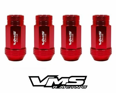 FITS FOR 20PC CHRYSLER PT CRUISER RACING LUG NUTS 12X1.5 RED - Imagem 1 de 3