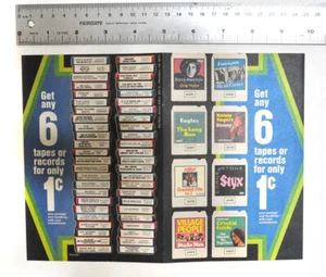 Vintage 80er Jahre ORIGINAL Druck AD RCA MUSIC CLUB Bestellformular TOP Zustand - Bild 1 von 3