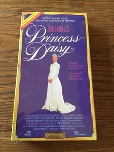 Judith Krantz's Princess Daisy 1992 VHS Video Robert Urich 3-Hour TV Series New - Picture 1 of 2