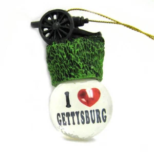 Gettysburg Water Globe Ornament - Picture 1 of 1