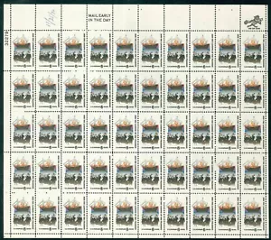 Scott #1420 6¢ The Mayflower & Pilgrims Mint Sheet MNH CV $11.10 - Picture 1 of 2