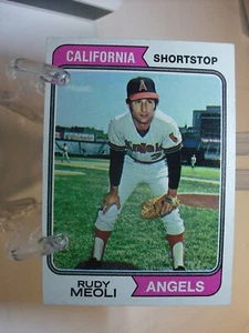 Tarjeta de béisbol 1974 Topps #188 Rudy Meoli RC (88862) - Imagen 1 de 2