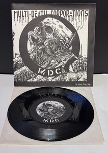 MDC – Multi-Death Corporations 7" EP VINYL 1983 UK Hardcore Punk Crass Records - Picture 1 of 9