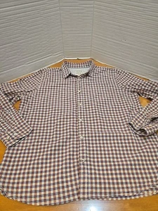 Fat Face UK Men's XL Plaid 100% Cotton Button Down Longsleeve Shirt - Picture 1 of 16