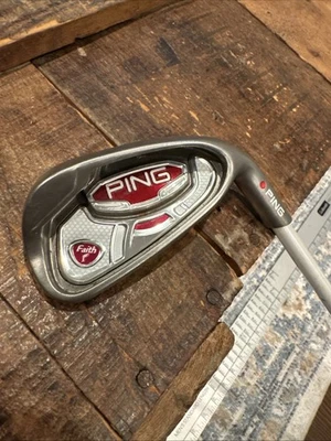 PING Faith Ladies Red DOT Single 8 IRON RH Golf Club 36” - Image 1 of 4