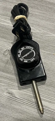 Sonda de control de calor de temperatura cable de alimentación sartén plancha eléctrica Presto 0690005 Foto 1 de 4