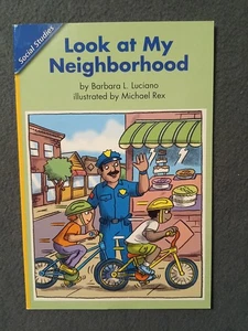 Look at My Neighborhood Barbara L. Luciano Textbook Social Studies - Foto 1 di 2