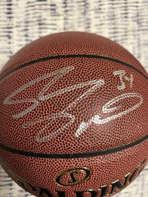 NBA HOF LA Lakers Shaquille Shaq O'Neal Signed Auto Basketball JSA COA W/ Proof - Image 1 of 4