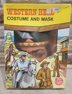 TONTO HALLOWEEN KOSTÜM 1977 - Ben Cooper Hergestellt in den USA. Aus der LONE RANGER SHOW - Bild 1 von 17