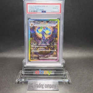 PSA 10 Umbreon ex SAR 217/187 Terastal Festival sv8a 2024 Pokemon Card Japanese - Picture 1 of 24