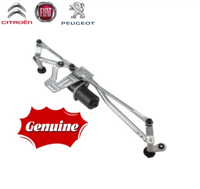 GENUINE FRONT WIPER MOTOR &LINKAGE PEUGEOT BOXER CITROEN RELAY FIAT DUCATO 2006+ - Image 1 of 4