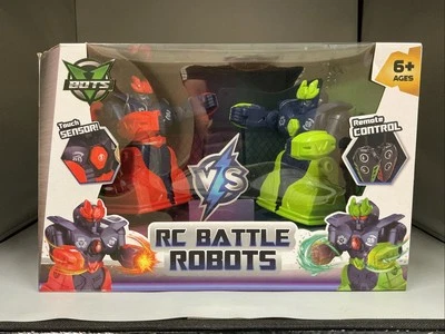Vivitar VBots RC Battle Robots Touch Sensors Two Remote Controls 2024 New In Box - Image 1 of 4