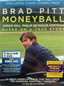 Moneyball (Three-Disc Blu-ray/DVD Combo Pack + Bonus DVD) [Blu-ray] [DVD] - Picture 1 of 9
