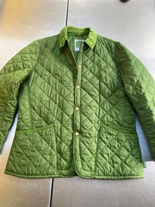 Barbour Pantone Mens XXL 52inLimited Edition Lime Green Quilted Town Jacket - Picture 1 of 21