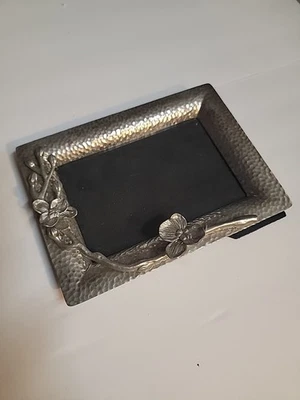 Michael Aram Black Orchid Photo Picture Frame 5” X 7”, Designer Luxury For Gift - Image 1 of 4