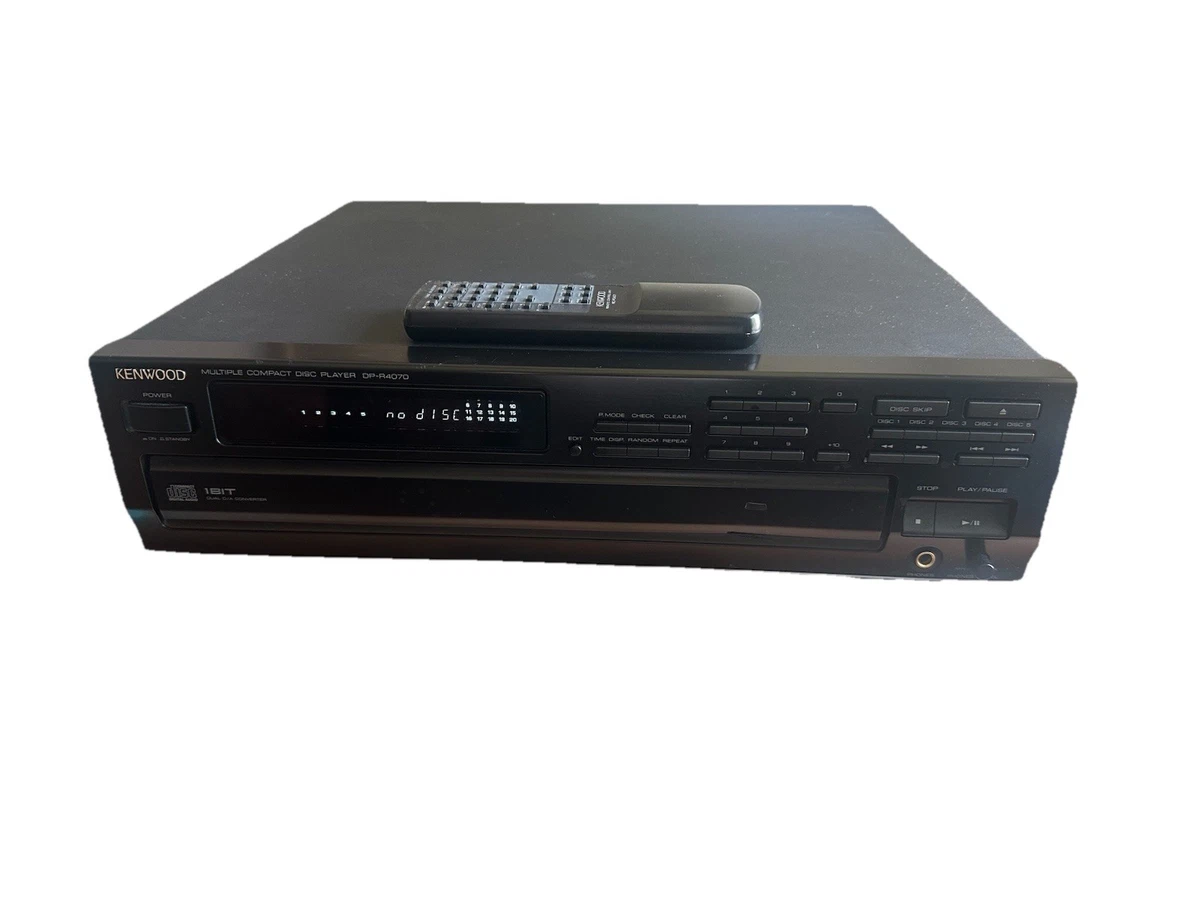 KENWOOD コンパクトディスクプレーヤー Kenwood Home Audio CD Players & Recorders 5-9 CD Changer Capacity