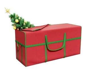 Christmas Tree Storage Bag Fits Up To 9 Ft Tall Holiday Artificial Disassembled - Picture 1 of 7