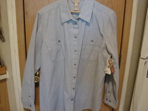 Bit & Bridle Hemd mit durchgehendem Knopf und Taschen 1x - Bild 1 von 4