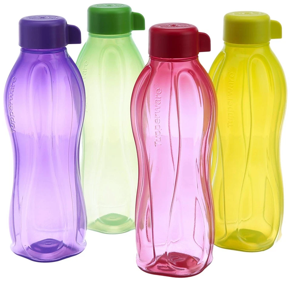 Tupperware Aquasafe 500 ml Flasche, Kunststoff, 4 Stück any colur sent - Bild 1 von 1