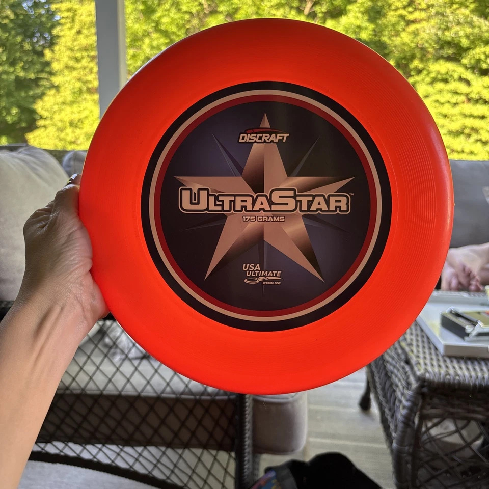DISCRAFT ULTRASTAR 175 GRAMOS EE. UU. ULTIMATE DISCO OFICIAL NARANJA BRILLANTE Foto 1 de 1