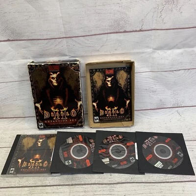 Diablo II 2  + Lord of Destruction Expansion + Keys & Box PC *READ* UNTESTED* - Image 1 of 4