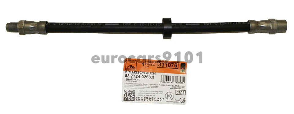 Manguera hidráulica de freno trasero Volvo XC90 ATE/Premium One 83.7724-0268.3 30714820 Foto 1 de 1