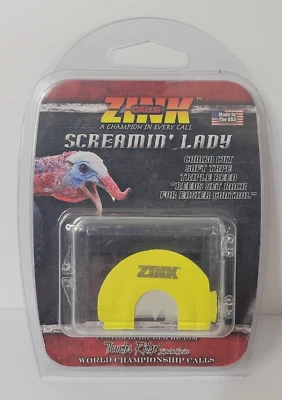ZINK Screamin Lady Call NEW SEALED Diaphragm Thunder Ridge Signature Triple Reed - Image 1 of 4